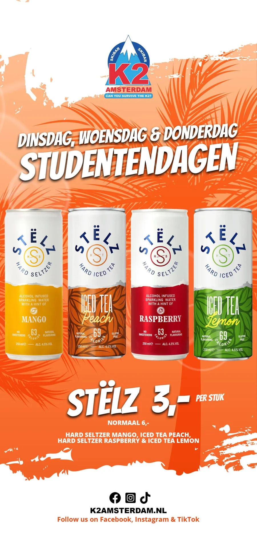 Actie: Studentendagen Stëlz