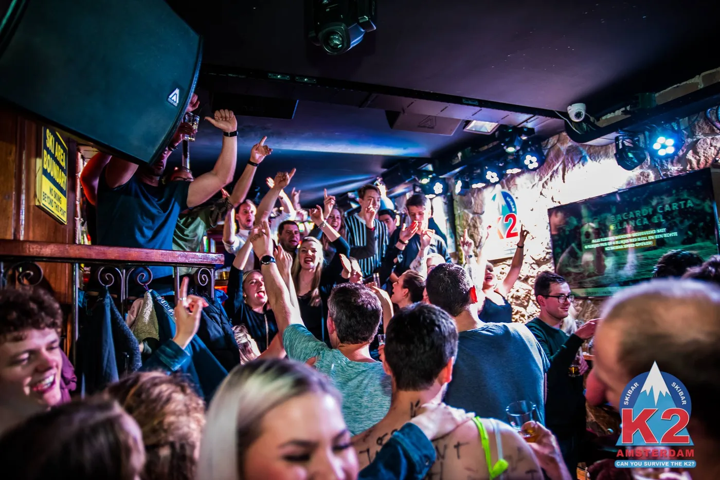 Feest binnen bij K2 Amsterdam